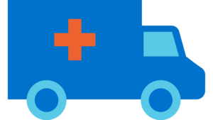 Icon eines Rettungswagens.